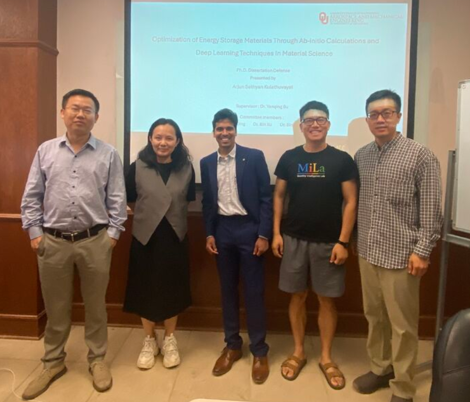 Arjun's Ph.D. Dissertation Defence